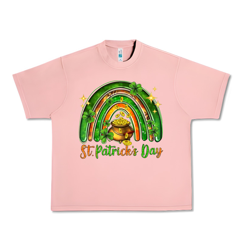 St. Patrick's Day Rainbow Urban Heavy Tee by HowdyJamesFarm | Teevron