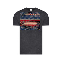 American Flag Stitches Vintage Tee | Teevron