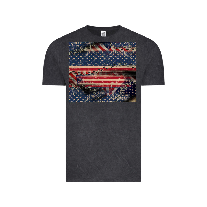 American Flag Stitches Vintage Tee by CowGirlArtShop | Teevron