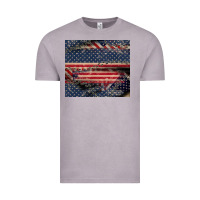 Vintage Zinc American flag stitches Vintage Tee - CowGirlArtShop
