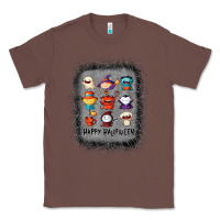 Chestnut halloween funny set ghost mummy witch vampire and pumpkin t shirt Classic Tee - maiPhamDesign