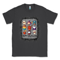 Smoke halloween funny set ghost mummy witch vampire and pumpkin t shirt Classic Tee - maiPhamDesign