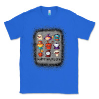 True Royal halloween funny set ghost mummy witch vampire and pumpkin t shirt Classic Tee - maiPhamDesign