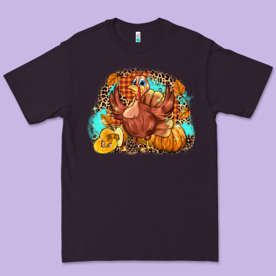 Turkey Pumpkins Premium Tee Designed By Nancycooperartshop