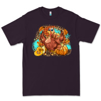Plum Turkey pumpkins Premium Tee - NancyCooperArtShop