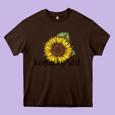 Kentucky Girl Heavy Core Tee Designed By Bettercallsaul