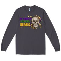Smoke On tuesdays we wear beads skull Long Sleeve Tee - FaDigitalArtStudio