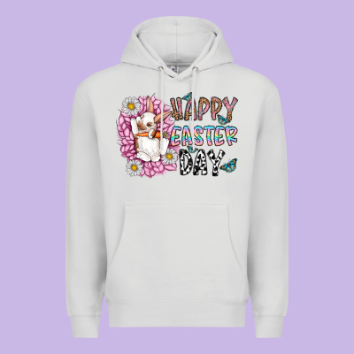 Happy Easter Day Premium Hoodie Designed By Cowhidedigitalart