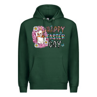 Sports Green happy easter day Premium Hoodie - CowhideDigitalArt