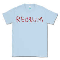 Dusty Blue REDRUM T-Shirt Classic Tee - maiPhamDesign