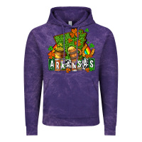 Cloud Purple St. Patrick's Arkansas Vintage Hoodie - OliviaCreatesArt