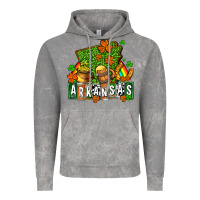 Cloud Rock St. Patrick's Arkansas Vintage Hoodie - OliviaCreatesArt