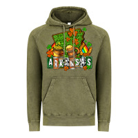 Vintage Olive St. Patrick's Arkansas Vintage Hoodie - OliviaCreatesArt