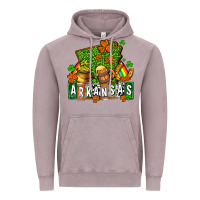 Vintage Zinc St. Patrick's Arkansas Vintage Hoodie - OliviaCreatesArt