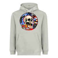 Moon Dust police skull and police equipment Heavyweight Hoodie - AdoDesignShop