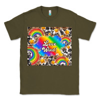 Army Green love wins Classic Tee - TumblerDesignByShophia