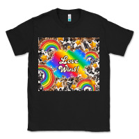 Black love wins Classic Tee - TumblerDesignByShophia