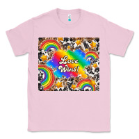 Bubblegum Pink love wins Classic Tee - TumblerDesignByShophia