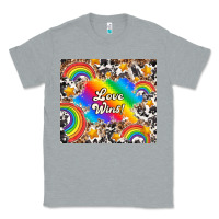 Heather Grey love wins Classic Tee - TumblerDesignByShophia