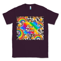 Plum love wins Classic Tee - TumblerDesignByShophia