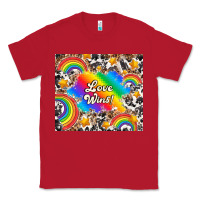Red love wins Classic Tee - TumblerDesignByShophia