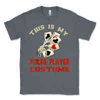 Charcoal Heather this is my poker player costume halloween t shirt Classic Tee - maiPhamDesign