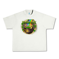 Pistachio shamrock farm Urban Heavy Tee - CowGirlArtShop