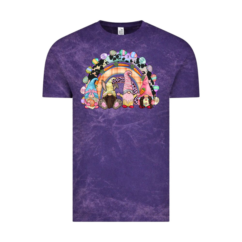 Easter Day Rainbow Gnomes Vintage Tee by CowGirlArtShop | Teevron