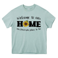 Arona welcome to our Home Sunflower Heavy Core Tee - Bettercallsaul