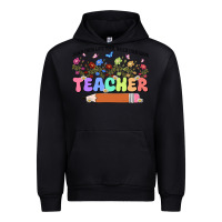Black teacher wildflowers kopyası Urban Hoodie - JahusDesignShop