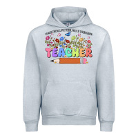 Heather Grey teacher wildflowers kopyası Urban Hoodie - JahusDesignShop