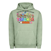 Pigment Oil Green teacher wildflowers kopyası Urban Hoodie - JahusDesignShop