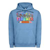 Pigment Pebble Blue teacher wildflowers kopyası Urban Hoodie - JahusDesignShop