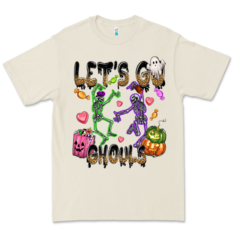 Let's Go Ghouls Premium Tee by NancyCooperArtShop | Teevron