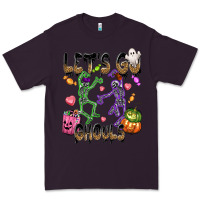 Plum Let's go ghouls Premium Tee - NancyCooperArtShop