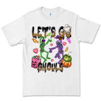 White Let's go ghouls Premium Tee - NancyCooperArtShop
