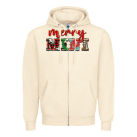 Sandshell christmas merry mini Zipper Hoodie - BarkalooDesign