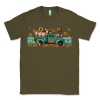 Army Green western animals truck Classic Tee - Jasminsmagicworld