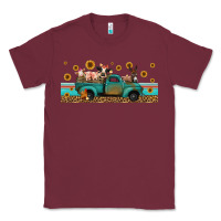 Burgundy western animals truck Classic Tee - Jasminsmagicworld
