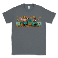 Charcoal Heather western animals truck Classic Tee - Jasminsmagicworld