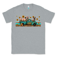 Heather Grey western animals truck Classic Tee - Jasminsmagicworld