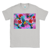 Moon Dust Flower Hummingbird Classic Tee - Artiststas