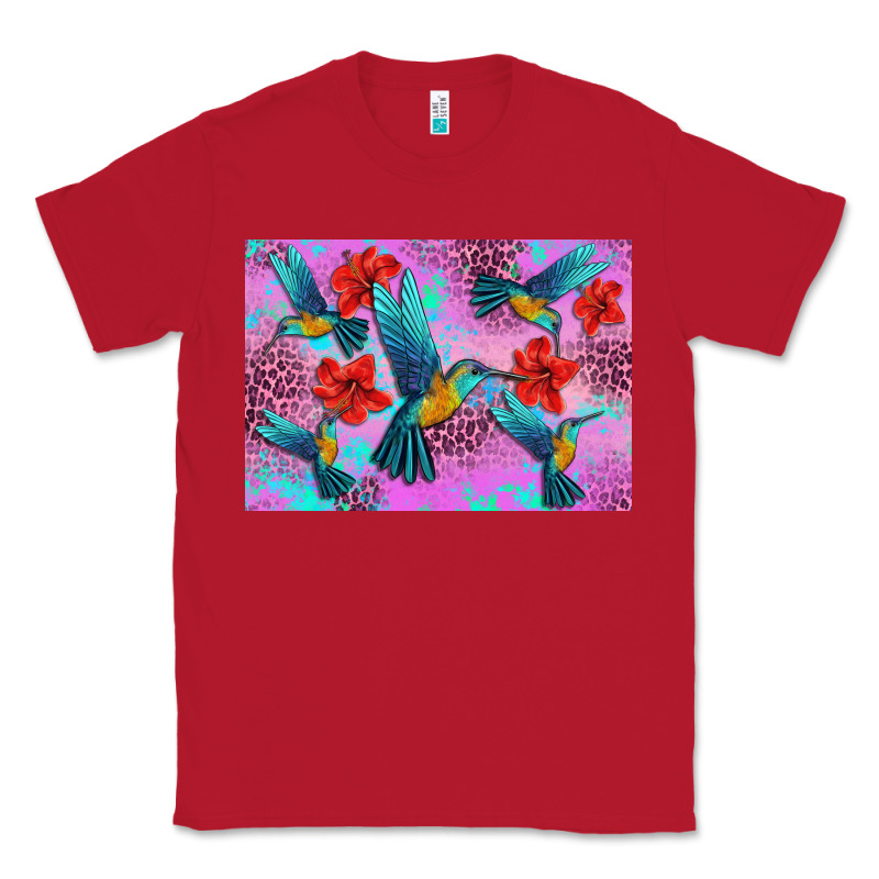 Flower Hummingbird Classic Tee by Artiststas | Teevron