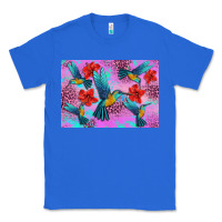 True Royal Flower Hummingbird Classic Tee - Artiststas
