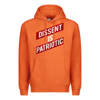 Carrot DISSENT IS PATRIOTIC Political Meme Raglan Baseball Tee Premium Hoodie - maiPhamDesign