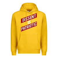Lemon DISSENT IS PATRIOTIC Political Meme Raglan Baseball Tee Premium Hoodie - maiPhamDesign
