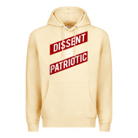 Pina Colada DISSENT IS PATRIOTIC Political Meme Raglan Baseball Tee Premium Hoodie - maiPhamDesign