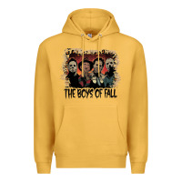 Mustard the boys of fall leopard pattern bleached halloween murder t shirt Premium Hoodie - maiPhamDesign