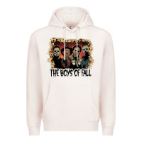 Pale Pink the boys of fall leopard pattern bleached halloween murder t shirt Premium Hoodie - maiPhamDesign