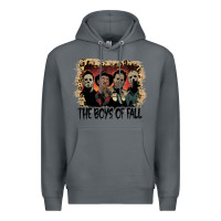 Rock the boys of fall leopard pattern bleached halloween murder t shirt Premium Hoodie - maiPhamDesign